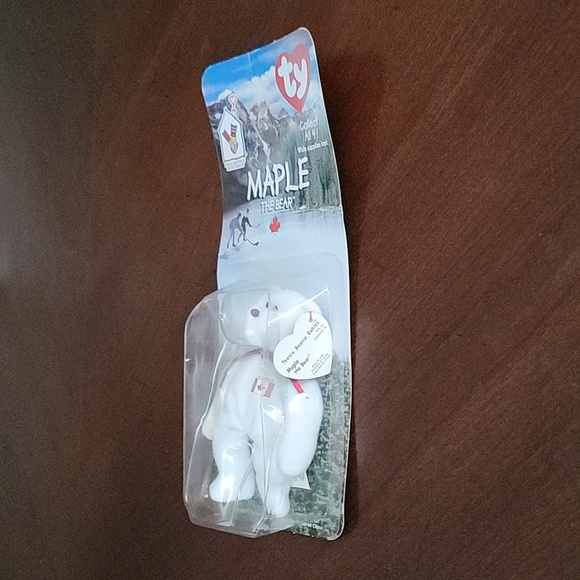 (J10) Ty -Maple Bear McDonald's 1999 - Picture 4 of 6